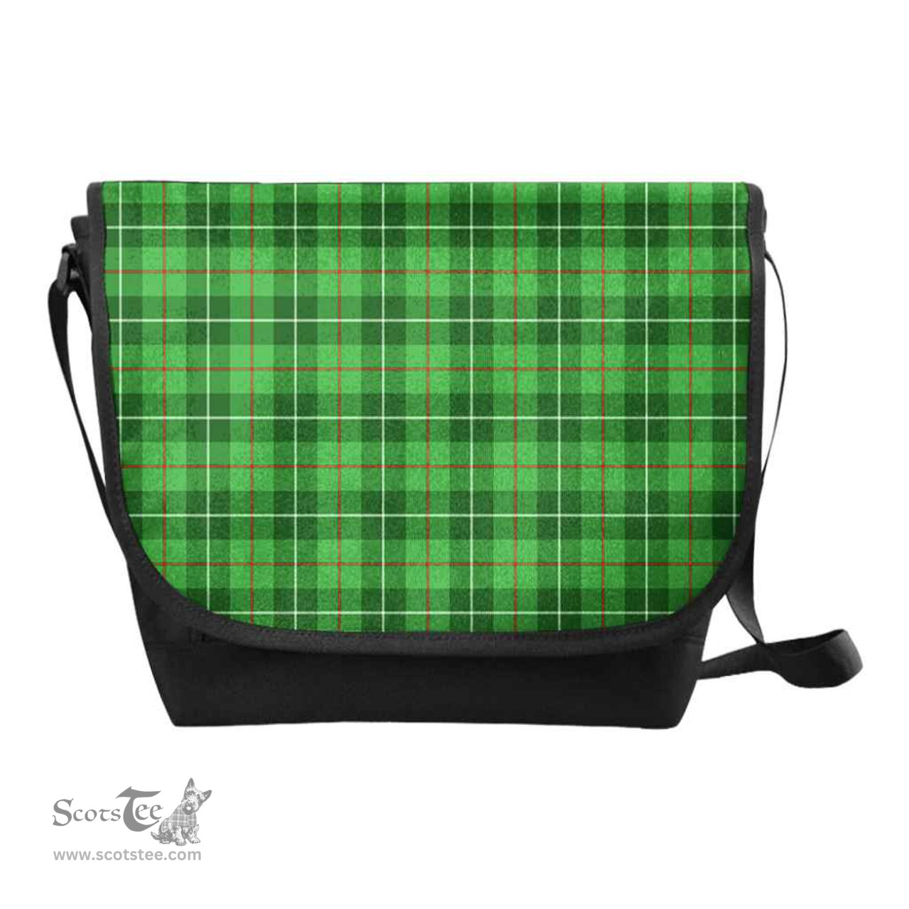ScotsTee Shop Scottish Galloway District Clan Tartan Messenger Bag Plaid Shoulder Bag