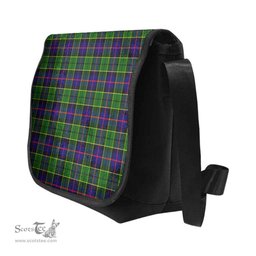 ScotsTee Shop Scottish Forsyth Modern Clan Tartan Messenger Bag Plaid Shoulder Bag