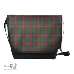 ScotsTee Shop Scottish Cairns Clan Tartan Messenger Bag Plaid Shoulder Bag