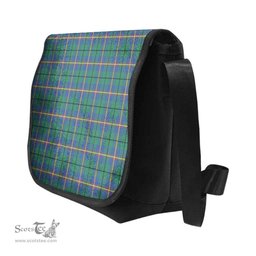 ScotsTee Shop Scottish Carmichael Ancient Clan Tartan Messenger Bag Plaid Shoulder Bag