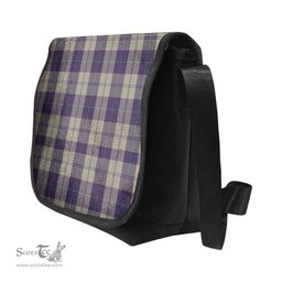 ScotsTee Shop Scottish Cunningham Dress Blue Dancers Clan Tartan Messenger Bag Plaid Shoulder Bag