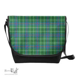 ScotsTee Shop Scottish Duncan Ancient Clan Tartan Messenger Bag Plaid Shoulder Bag