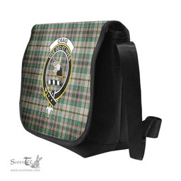 ScotsTee Shop Scottish Craig Clan Crest Tartan Messenger Bag Plaid Shoulder Bag