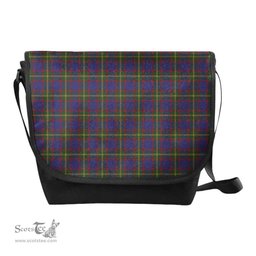 ScotsTee Shop Scottish Durie Clan Tartan Messenger Bag Plaid Shoulder Bag