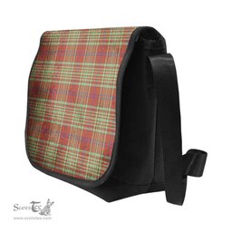 ScotsTee Shop Scottish MacGillivray Hunting Ancient Clan Tartan Messenger Bag Plaid Shoulder Bag