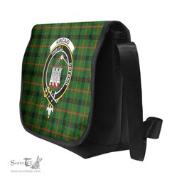 ScotsTee Shop Scottish Kincaid Clan Crest Tartan Messenger Bag Plaid Shoulder Bag