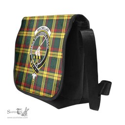 ScotsTee Shop Scottish MacMillan Clan Crest Tartan Messenger Bag Plaid Shoulder Bag