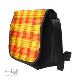 ScotsTee Shop Scottish MacMillan Clan Tartan Messenger Bag Plaid Shoulder Bag