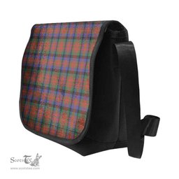 ScotsTee Shop Scottish MacDuff Hunting Modern Clan Tartan Messenger Bag Plaid Shoulder Bag