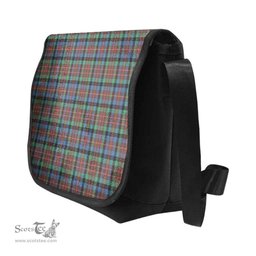 ScotsTee Shop Scottish MacDuff Hunting Ancient Clan Tartan Messenger Bag Plaid Shoulder Bag