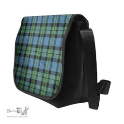 ScotsTee Shop Scottish MacKay Ancient Clan Tartan Messenger Bag Plaid Shoulder Bag