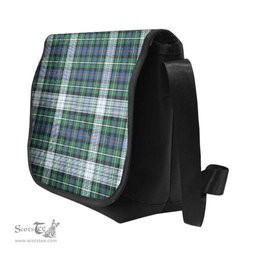 ScotsTee Shop Scottish MacKenzie Dress Ancient Clan Tartan Messenger Bag Plaid Shoulder Bag