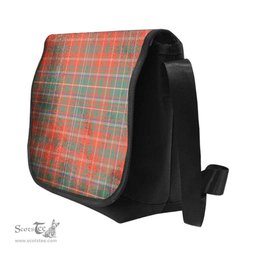 ScotsTee Shop Scottish MacDougall Ancient Clan Tartan Messenger Bag Plaid Shoulder Bag