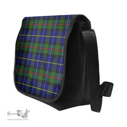 ScotsTee Shop Scottish MacLeod of Harris Modern Clan Tartan Messenger Bag Plaid Shoulder Bag