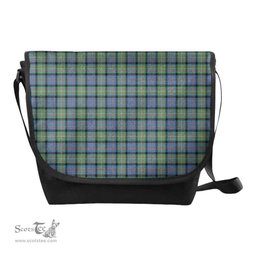 ScotsTee Shop Scottish MacDonnell of Glengarry Ancient Clan Tartan Messenger Bag Plaid Shoulder Bag