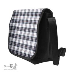 ScotsTee Shop Scottish MacRae Dress Modern Clan Tartan Messenger Bag Plaid Shoulder Bag