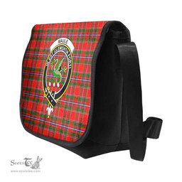 ScotsTee Shop Scottish Maule Clan Crest Tartan Messenger Bag Plaid Shoulder Bag