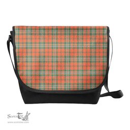 ScotsTee Shop Scottish Scott Ancient Clan Tartan Messenger Bag Plaid Shoulder Bag