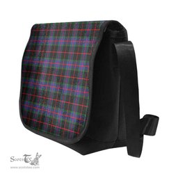 ScotsTee Shop Scottish Nairn Clan Tartan Messenger Bag Plaid Shoulder Bag
