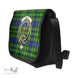 ScotsTee Shop Scottish Rollo Clan Crest Tartan Messenger Bag Plaid Shoulder Bag