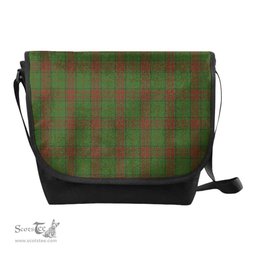 ScotsTee Shop Scottish Maxwell Hunting Clan Tartan Messenger Bag Plaid Shoulder Bag
