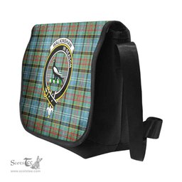 ScotsTee Shop Scottish Walkinshaw Clan Crest Tartan Messenger Bag Plaid Shoulder Bag