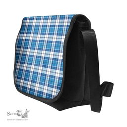 ScotsTee Shop Scottish Strathclyde District Clan Tartan Messenger Bag Plaid Shoulder Bag