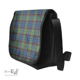 ScotsTee Shop Scottish Nicolson Hunting Ancient Clan Tartan Messenger Bag Plaid Shoulder Bag
