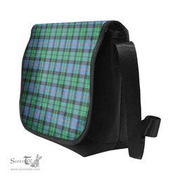 ScotsTee Shop Scottish Morrison Ancient Clan Tartan Messenger Bag Plaid Shoulder Bag