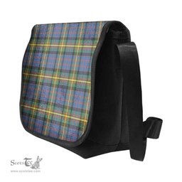 ScotsTee Shop Scottish MacSporran Ancient Clan Tartan Messenger Bag Plaid Shoulder Bag
