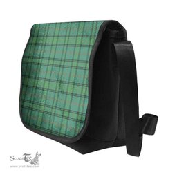 ScotsTee Shop Scottish Ross Hunting Ancient Clan Tartan Messenger Bag Plaid Shoulder Bag