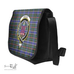 ScotsTee Shop Scottish Ogilvie Clan Crest Tartan Messenger Bag Plaid Shoulder Bag