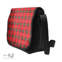 ScotsTee Shop Scottish Seton Modern Clan Tartan Messenger Bag Plaid Shoulder Bag
