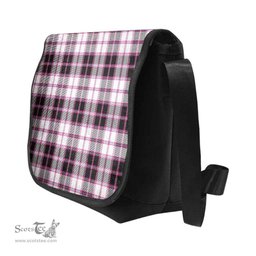 ScotsTee Shop Scottish MacPherson Hunting Modern Clan Tartan Messenger Bag Plaid Shoulder Bag