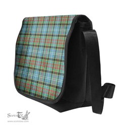 ScotsTee Shop Scottish Paisley District Clan Tartan Messenger Bag Plaid Shoulder Bag