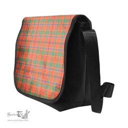 ScotsTee Shop Scottish Munro Ancient Clan Tartan Messenger Bag Plaid Shoulder Bag