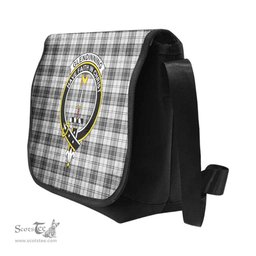 ScotsTee Shop Scottish Glendinning Clan Crest Tartan Messenger Bag Plaid Shoulder Bag