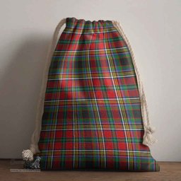 ScotsTee Shop Scottish Anderson of Arbrake Clan Tartan Drawstring Bag Tartan Gift Bag