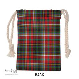 ScotsTee Shop Scottish Anderson of Arbrake Clan Tartan Drawstring Bag Tartan Gift Bag
