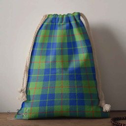ScotsTee Shop Scottish Barclay Hunting Ancient Clan Tartan Drawstring Bag Tartan Gift Bag