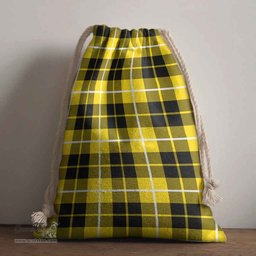 ScotsTee Shop Scottish Barclay Dress Modern Clan Tartan Drawstring Bag Tartan Gift Bag
