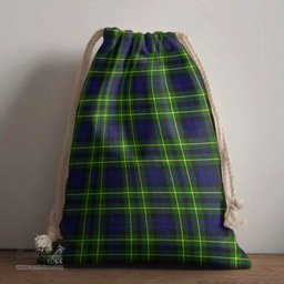 ScotsTee Shop Scottish Campbell of Breadalbane Modern Clan Tartan Drawstring Bag Tartan Gift Bag
