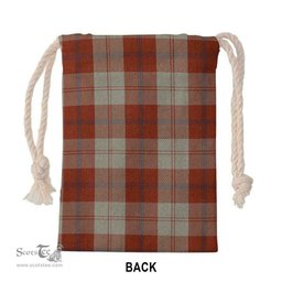 ScotsTee Shop Scottish Davidson Dress Dancers Clan Tartan Drawstring Bag Tartan Gift Bag