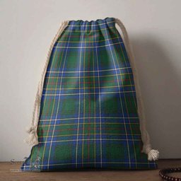 ScotsTee Shop Scottish Cockburn Ancient Clan Tartan Drawstring Bag Tartan Gift Bag