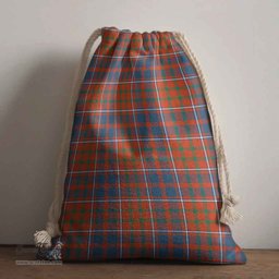 ScotsTee Shop Scottish Cameron of Lochiel Ancient Clan Tartan Drawstring Bag Tartan Gift Bag