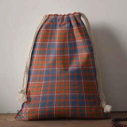 ScotsTee Shop Scottish Cameron of Lochiel Ancient Clan Tartan Drawstring Bag Tartan Gift Bag