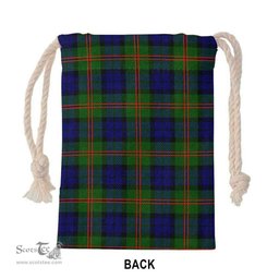 ScotsTee Shop Scottish Dundas Modern 02 Clan Tartan Drawstring Bag Tartan Gift Bag
