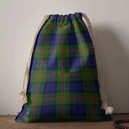 ScotsTee Shop Scottish Dundas Modern 02 Clan Tartan Drawstring Bag Tartan Gift Bag