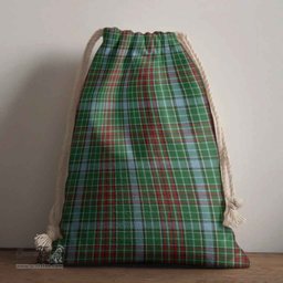 ScotsTee Shop Scottish Gayre Clan Tartan Drawstring Bag Tartan Gift Bag