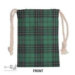 ScotsTee Shop Scottish MacLean Hunting Ancient Clan Tartan Drawstring Bag Tartan Gift Bag
